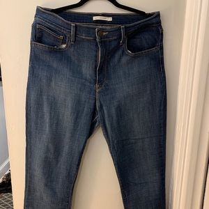 Levi's 724 Highrise Straight Crop jegging